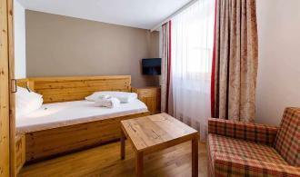 Alpenrose Zürs Single Room Classic Schlafen