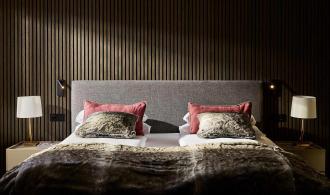 Alpenrose Zürs Double Room Classic Schlafzimmer