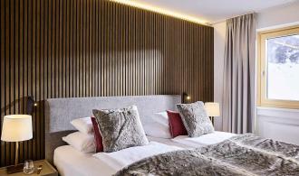 Alpenrose Zürs Single with Child Double Room Classic Schlafzimmer