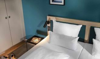 Fleesensee Single with Child Double Room Classic Schlafzimmer